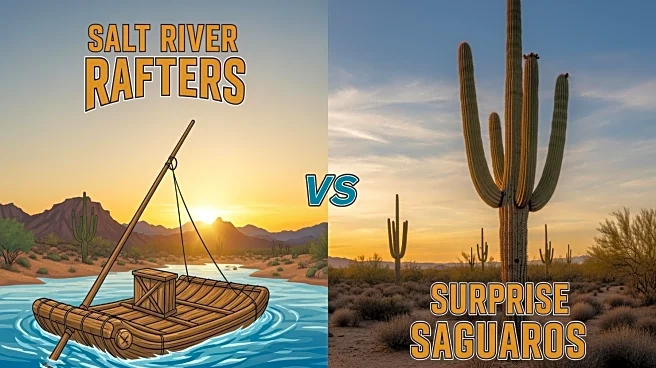 Salt River Rafters Compete Against Surprise Saguaros in Fall League Game
