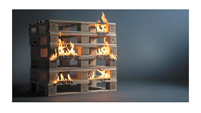 Dallas Pallet Fire Deemed Accidental, No Injuries Reported