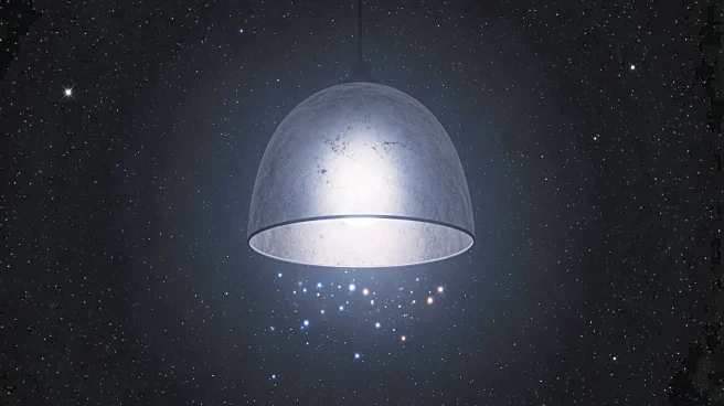 Study Suggests Dark Matter's 'Lampshade Effect' May Obscure Stars