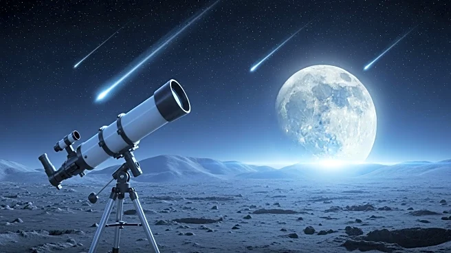 Astronomer Detects Mysterious Flashes on Moon, Linked to Meteor Shower