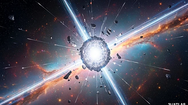 Interstellar Object 3I/ATLAS Exhibits Complex Jet Structure Post-Perihelion