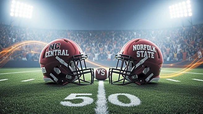 NC Central and Norfolk State Football Teams Face Off in MEAC Game with Streaming Access