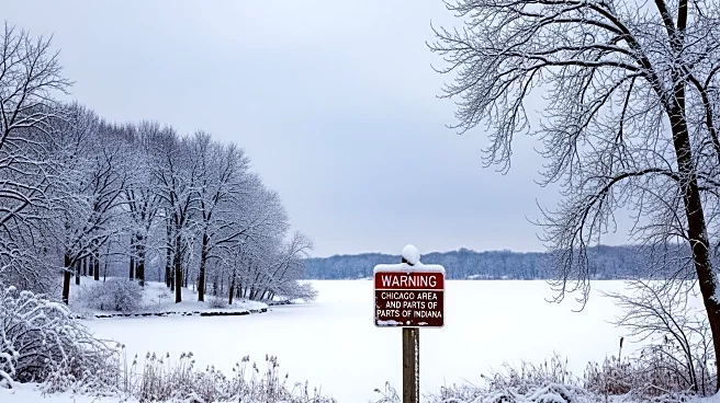 National Weather Service Issues Winter Storm Warning for Chicago Area and Parts of Indiana