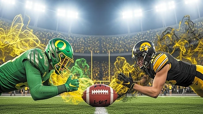 Oregon Ducks Secure Victory Against Iowa Hawkeyes in Thrilling Football Match