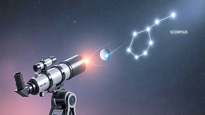 Mercury Begins Retrograde Motion in Scorpius