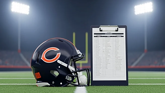 Chicago Bears Adjust Roster Ahead of Game Against New York Giants