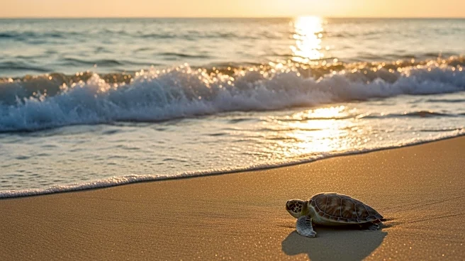 Rescued Sea Turtle Returns to Ocean After Recovery