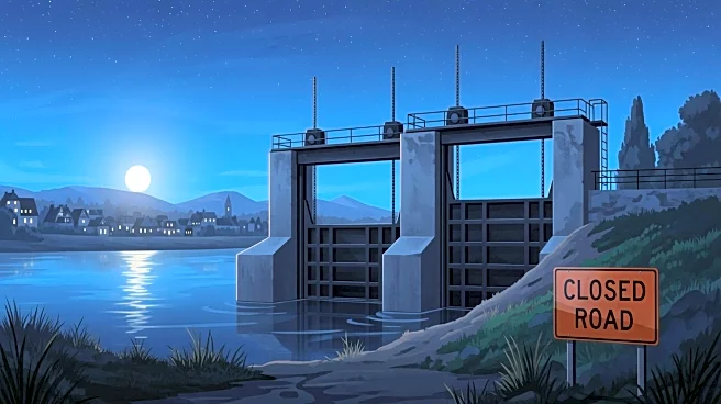 Environment Agency Initiates Floodgate Repairs Causing Overnight Road Closures in Lymington