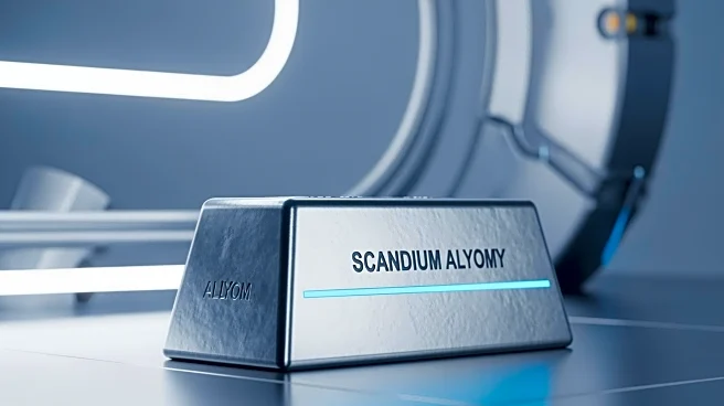 Scandium Canada Signs MoU to Advance Scandium-Modified Alloys