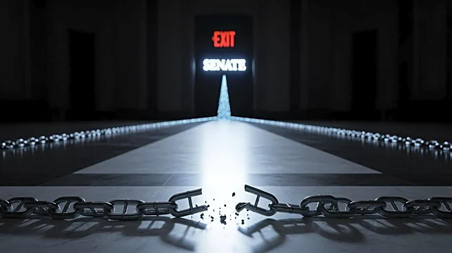 Senate Moves Toward Ending Government Shutdown Amid Democratic Division