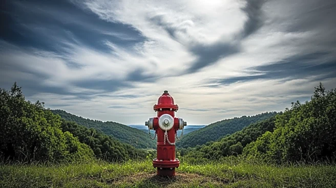 Fire and Rescue Services Battle Spreading Fire Near Yarka in Western Galilee