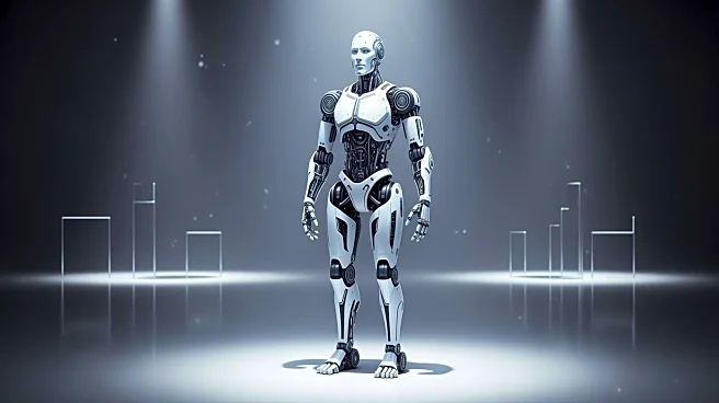 Xpeng CEO Demonstrates Humanoid Robot's Mechanical Nature in Live Presentation