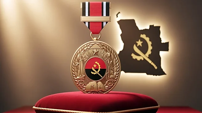 Haim Taib Honored with Angola's Presidential Medal for Peace and Development