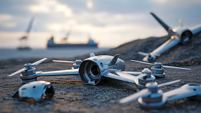 Romanian Ministry of Defense Finds Drone Fragments After Russian Strikes on Ukrainian Ports