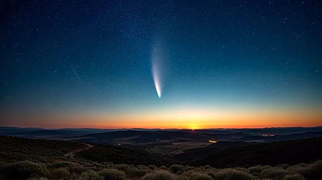 Comet Lemmon Captivates Skywatchers with Stunning Display Over Spain