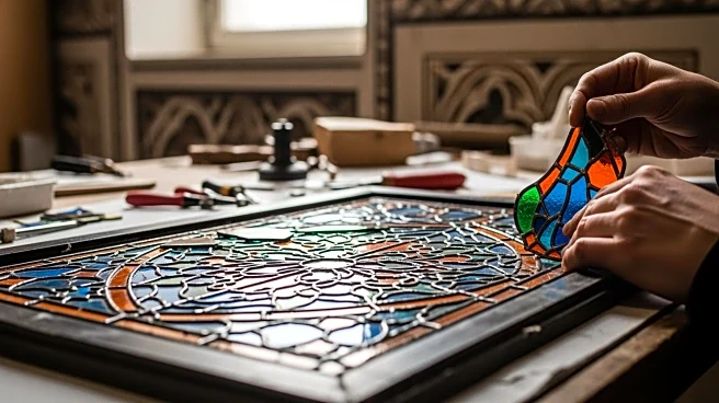 Renovations Underway for Stained Glass at Chicago's Auditorium Theatre