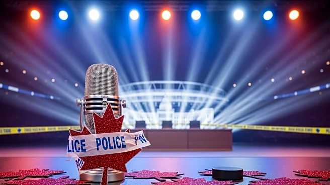 Sabrina Carpenter Celebrates Toronto Maple Leafs with Bedazzled Performance