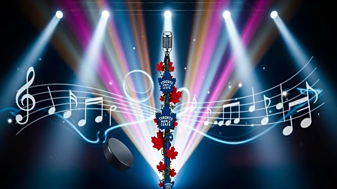 Sabrina Carpenter Celebrates Toronto Maple Leafs During Concert