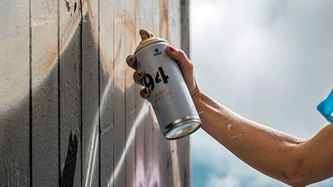 San Bruno Veteran Uses Art as Therapy, Transforming Spray Paint Cans into Monstrous Creations