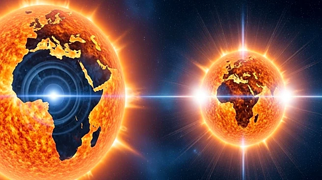 Sun's Intense Solar Flare Causes Radio Blackouts in Africa and Europe