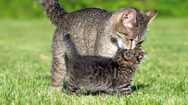 Cat's Reaction to New Kitten Captivates Social Media, Sparks Emotional Responses