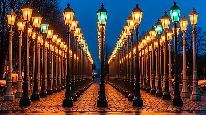 Franklin Square Electrical Spectacle Light Show Prepares for Opening