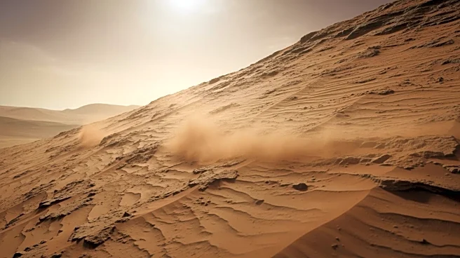 NASA Study Reveals Wind and Dust as Main Drivers of Martian Slope Streaks