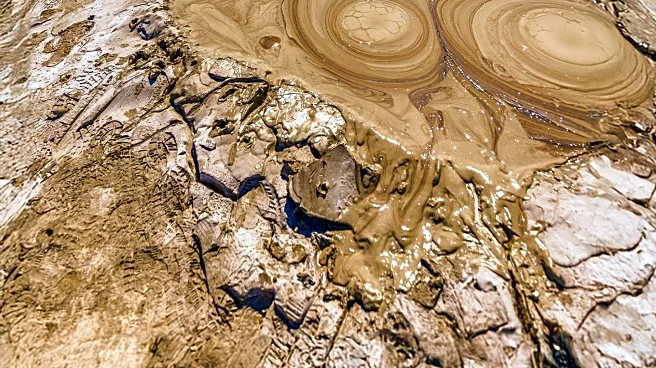 Mud Volcano Erupts in Southern Taiwan, Captivating Locals