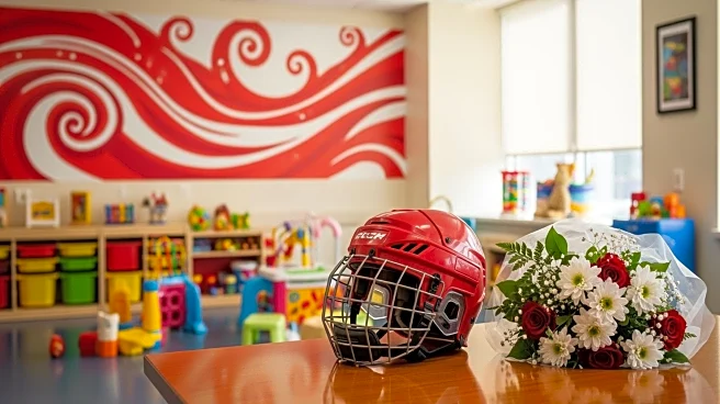 Carolina Hurricanes Players Visit UNC Children's Hospital Ahead of Cancer Awareness Event