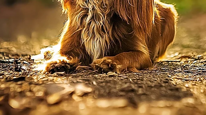 Shelter Dog's Heartwarming Bed Routine Captivates Online Audience