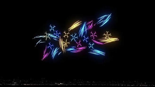 David Hockney's Art Celebrated in Drone Light Show Over Bradford