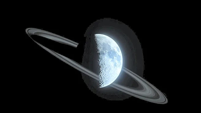 Saturn's Moon Iapetus Reaches Western Elongation, Offering Prime Viewing Opportunity