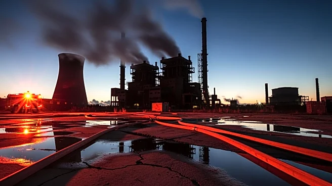 Texas Fire Departments Battle Blaze at Decommissioned Power Plant in Galveston County