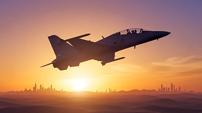 China's L-15 Jet Trainer Debuts with UAE Display Team at Dubai Airshow