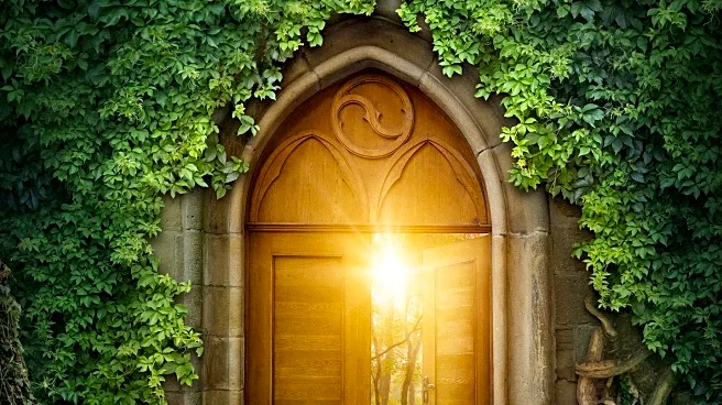 Woman Discovers Hidden Room Behind Mystery Door in Garden