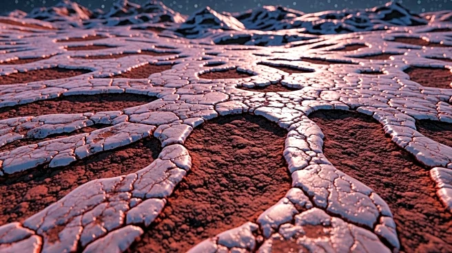 European Space Agency Reveals Mars Volcano Images, Showcasing Frozen Lava Rivers