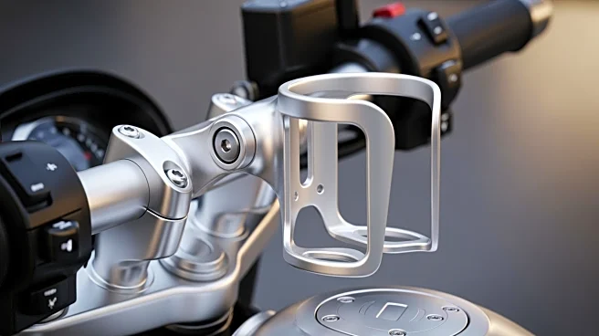 Adaptive Cycling Innovations: Self-Adjusting Cup Holder for Motorcycles