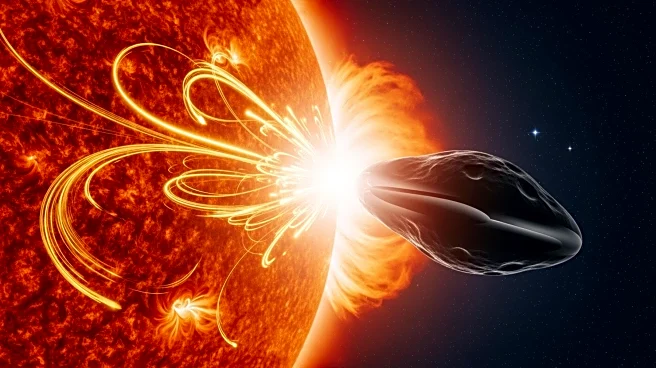 Sun's Coronal Mass Ejection Collides with Interstellar Object 3I/ATLAS, Testing 'Alien Craft' Theory