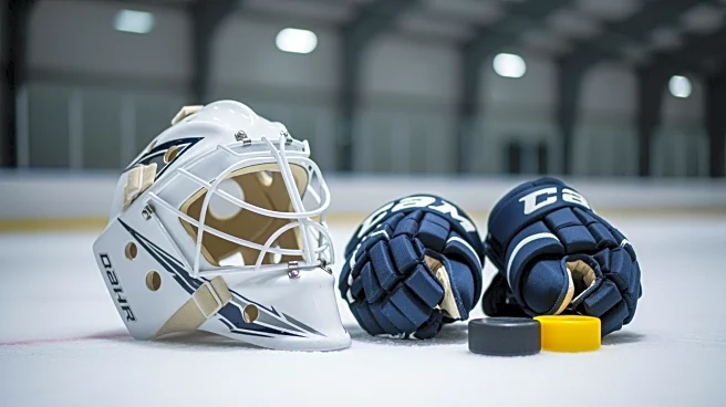 Kraken's Joey Daccord Engages Kids in Hockey Clinic