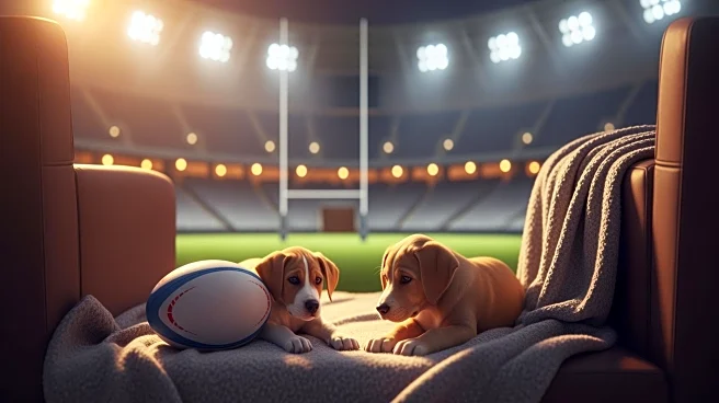 Gloucester Hartpury Collaborates with Guide Dogs for Pre-Match Event Featuring Puppies