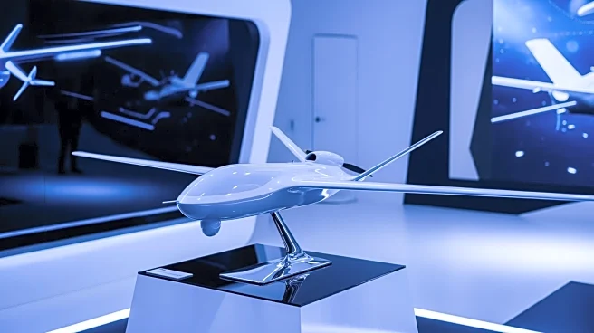 General Atomics Aeronautical Systems Unveils YFQ-42A Model at Dubai Airshow, Showcasing Unmanned Combat Aircraft Advancements