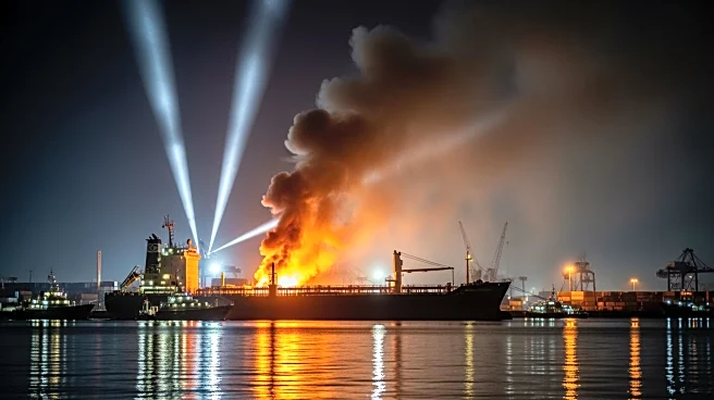 Fire on LPG Carrier Extinguished Amid Russian Attacks on Ukrainian Ports