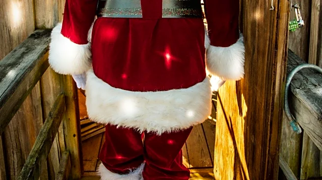 Santa's Arrival at Deer Park Event Marks Start of Holiday Season