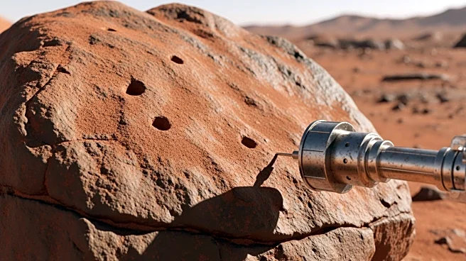 NASA's Curiosity Rover Conducts Drilling Operations on Mars