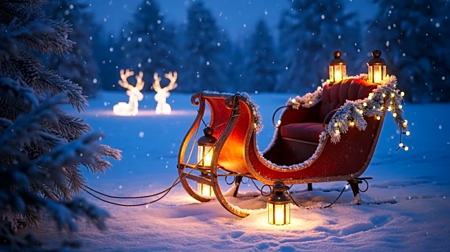 Santa Claus Makes Early Appearance at Deer Park Event, Bringing Joy to Attendees