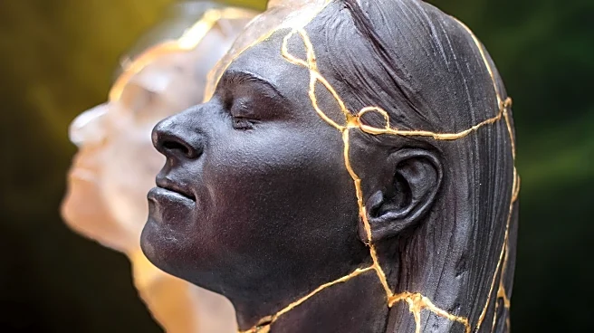 Charisse Pearlina Weston Explores Identity Through Shattered Glass Sculptures