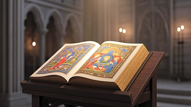 Vatican's Borso d'Este Bible Displayed in Rome for Holy Year Celebrations