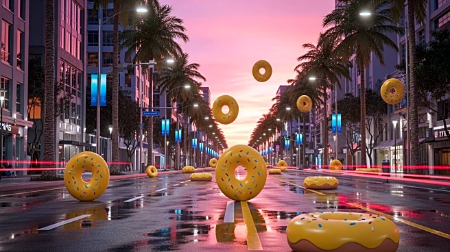 Fortnite's Homer Simpson Clones Event Takes Over Santa Monica Streets
