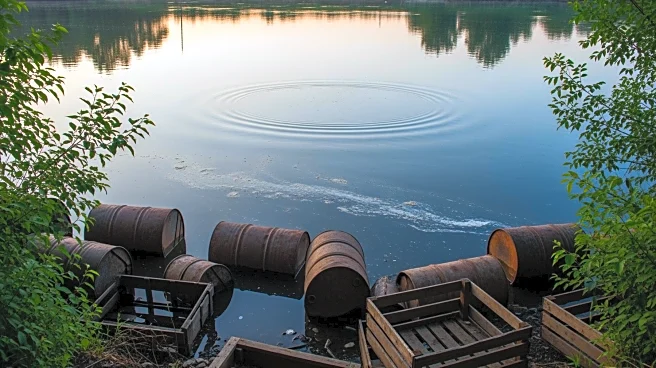 Illegal Waste Dump Near Oxford River Sparks Environmental Concerns