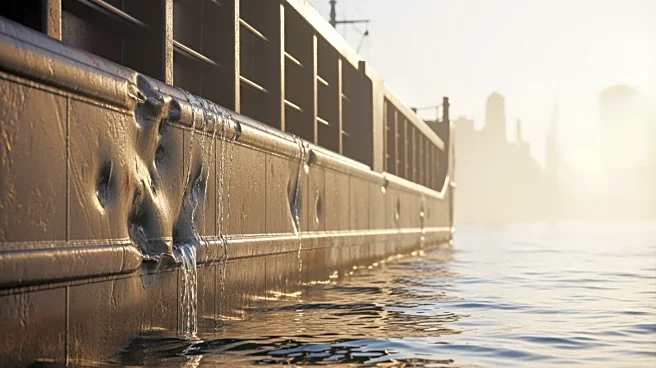 U.S.-Bound Cargo Barge Damaged and Taking on Water Near Vancouver